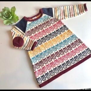 Hanna Andersson sweater knit dress size 80